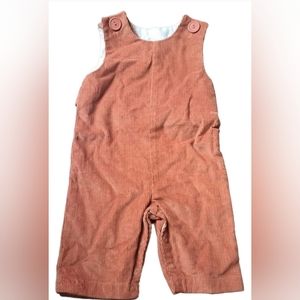 Burnt Orange Corduroy JonJon, Size 6 Mnths!